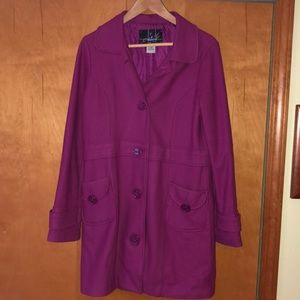 Purple jacket size L gently worn BB Dakota